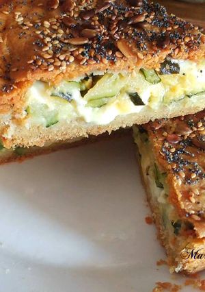 Foto di Focaccia matta con zucchine e Asiago
