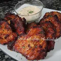 A picture of Roast Chicken saus keju.