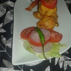 A picture of Chicken tikka.
