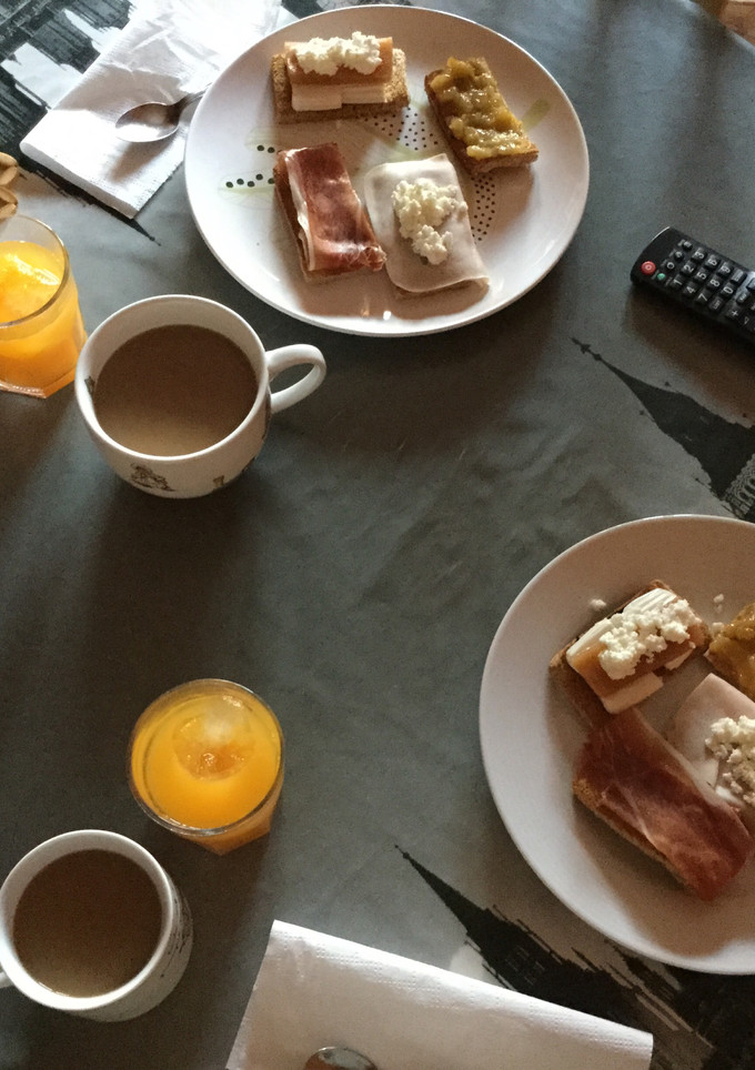 Una foto de Desayuno completo