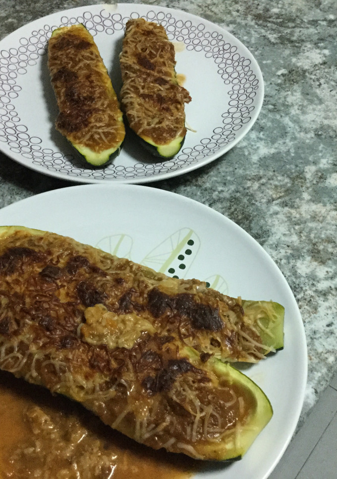 Una foto de Calabacines rellenos