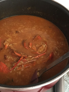 Una foto de Arroz caldoso de bogavante
