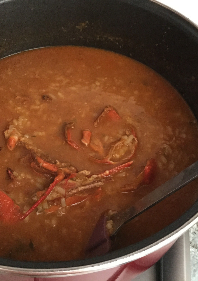 Una foto de Arroz caldoso de bogavante
