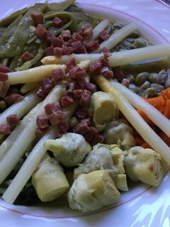 Una foto de Menestra de verduras
