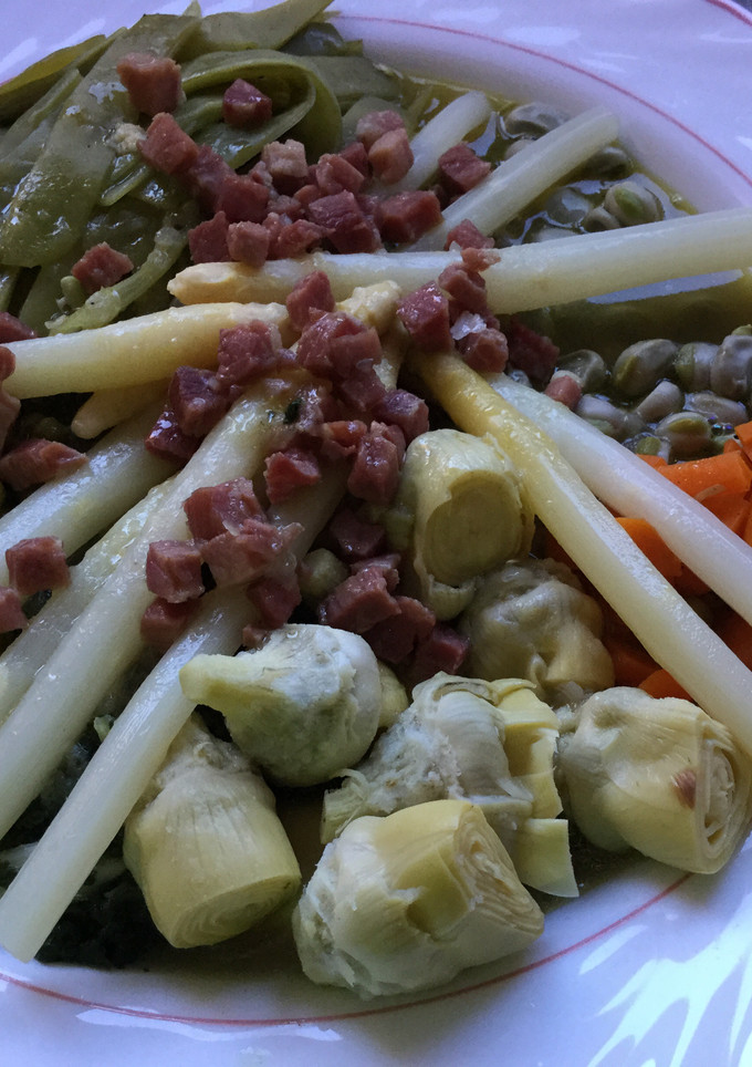Una foto de Menestra de verduras