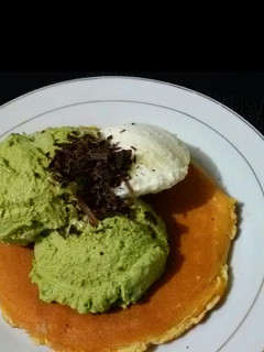Foto resep Matcha Ice Cream with Pancake