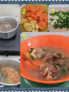 Foto resep sop iga rumahan