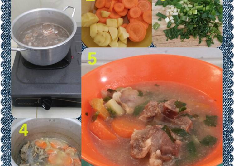 Cara Gampang Menyiapkan sop iga rumahan, Sempurna