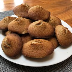 A picture of Buckwheat Madeleines.