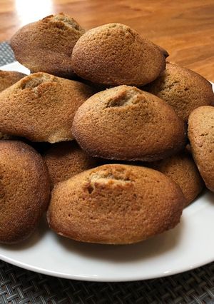 A picture of Buckwheat Madeleines.