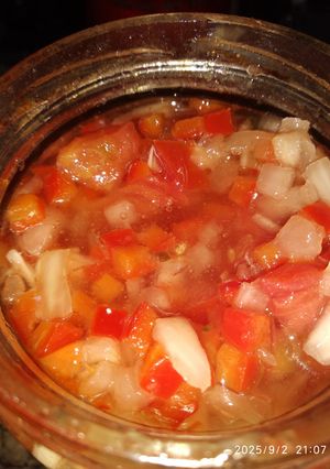 Una foto de Salsa criolla