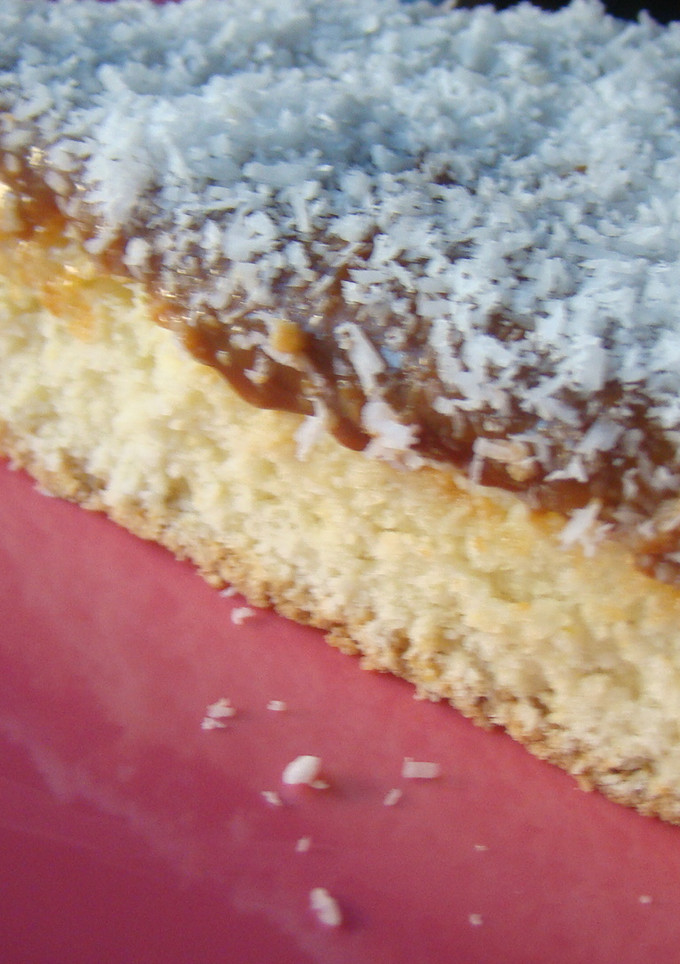 Una foto de Tarta de Ricota Dulce de Leche y Coco