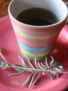 Una foto de Té relajante de Lavanda
