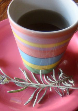 Una foto de Té relajante de Lavanda