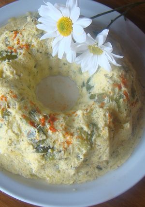 Una foto de Flan de zapallitos en microondas