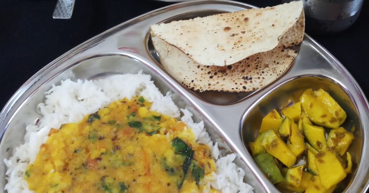 Dujali Rice Dal Rice Recipe by Anjumara Rathod - Cookpad