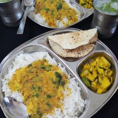 A picture of Dal rice.