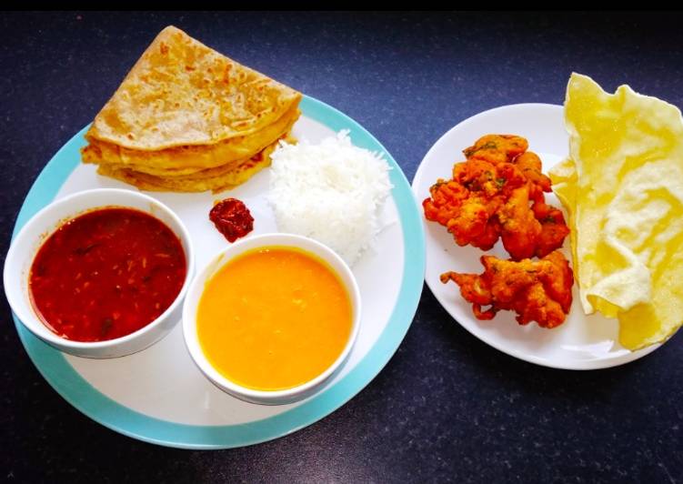 Steps to Make Favorite Puranpoli Thali
