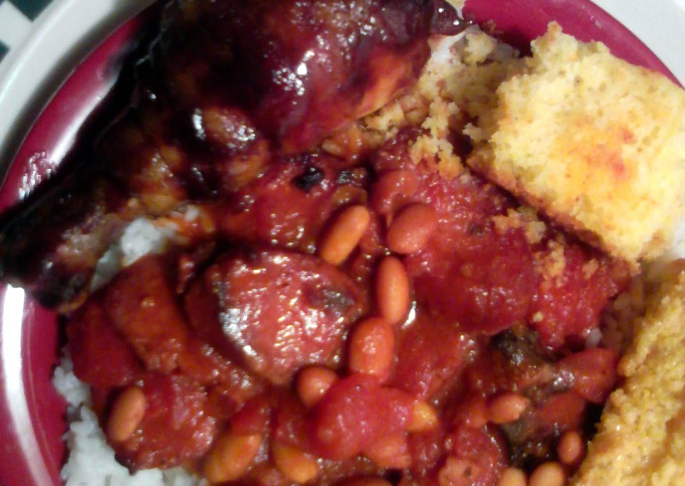 Quick Chili with Soup and Beans