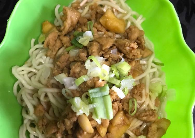  Resep  Mie  ayam simple  oleh widywidya Cookpad