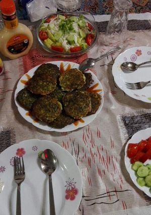 عکسی از دستور کوکو سبزی 😋