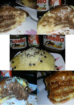 Foto resep Pancake Nutella Meleleh