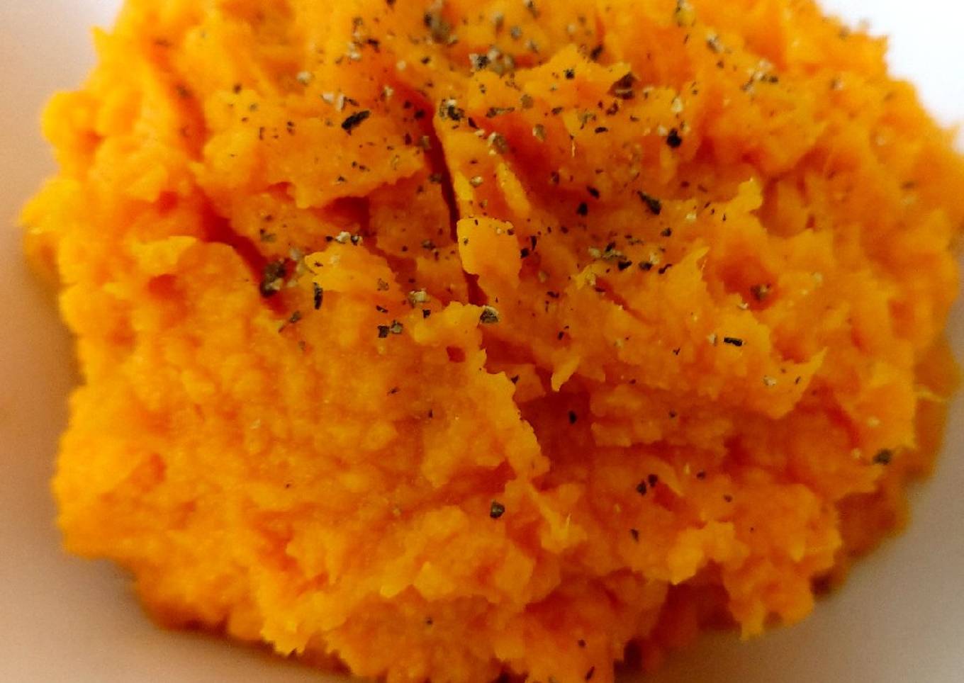 My Lemon Peppered Mashed Sweet Potato ðŸ˜‹