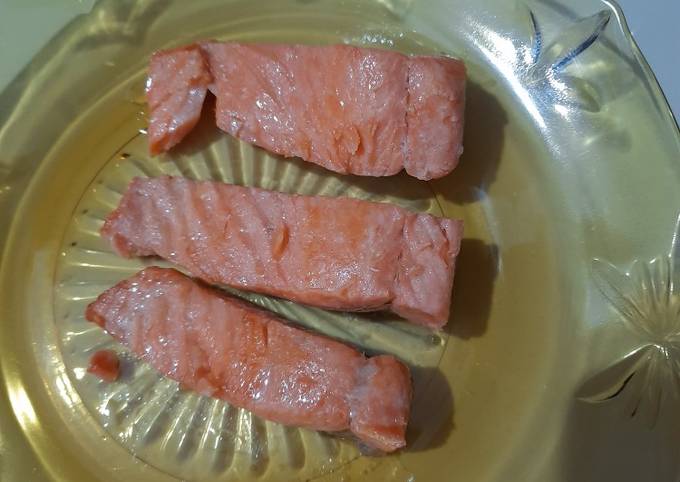 Salmon masak sederhana