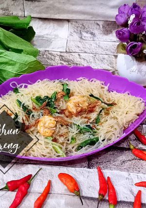 Foto resep Bihun Goreng Sawi Udang