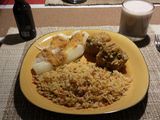 Sudado de albóndigas