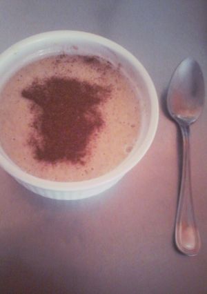 Una foto de Avena con leche