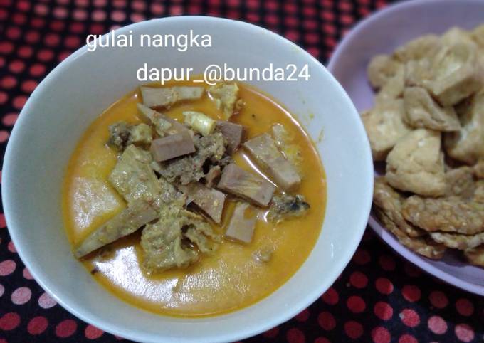 Ini dia! Bagaimana cara bikin Gulai nangka  spesial