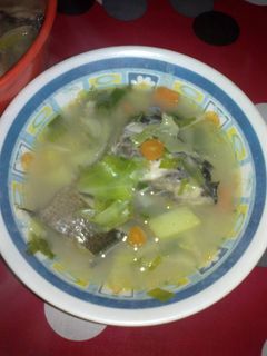 Foto resep sup ikan mas