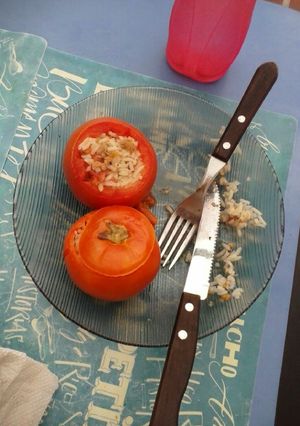 Una foto de Tomate relleno