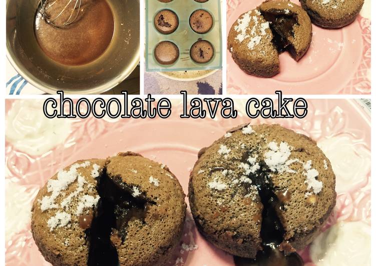 molten chocolate lava cake