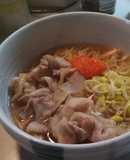 Easy Lunch: Marugen Ramen-Style Pork Soba (Soy Sauce Flavor)