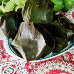 รูปของ botok tempe dan beluntas