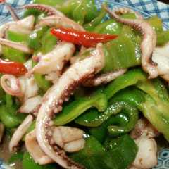 รูปของ cumi"masak paprika