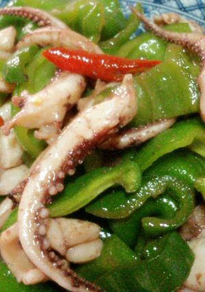 Foto resep cumi"masak paprika
