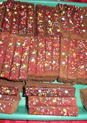 Foto resep brownies kukus simple