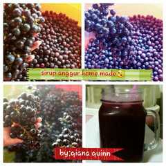 รูปของ sirup anggur home made