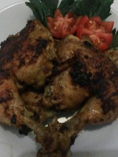 Foto resep ayam bakar bumbu kacang