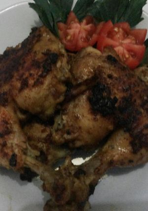 Foto resep ayam bakar bumbu kacang