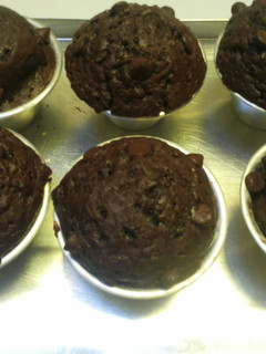 Foto resep choco chip muffin