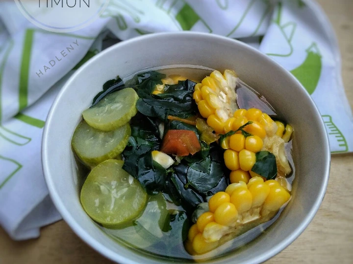 Cara Gampang Menyiapkan Resep  Sayur Bening Katuk Jagung Timun yang Lezat Sekali, Lezat