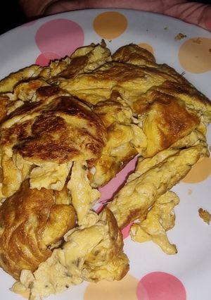 Una foto de Huevos revueltos condimentados!😋🤤