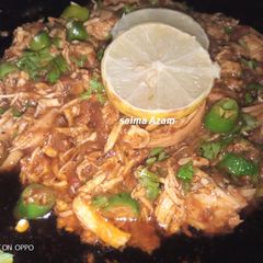 A picture of Chicken resha tawa💕.