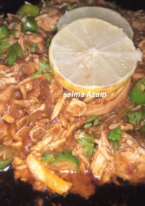 A picture of Chicken resha tawa💕.