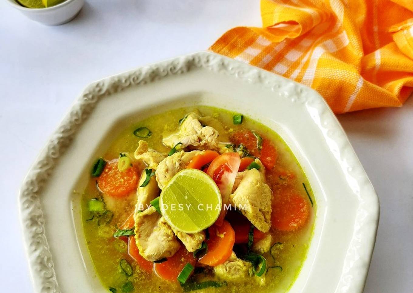 Sup Ayam Kuning Khas Betawi
