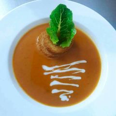 A picture of Cream of Tomato.